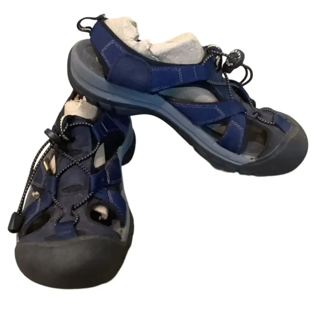 Keen‎ Mens Venice Waterproof Hiking Sandals US 9.5 EU 42.5 Outdoor Blue Gorpcore